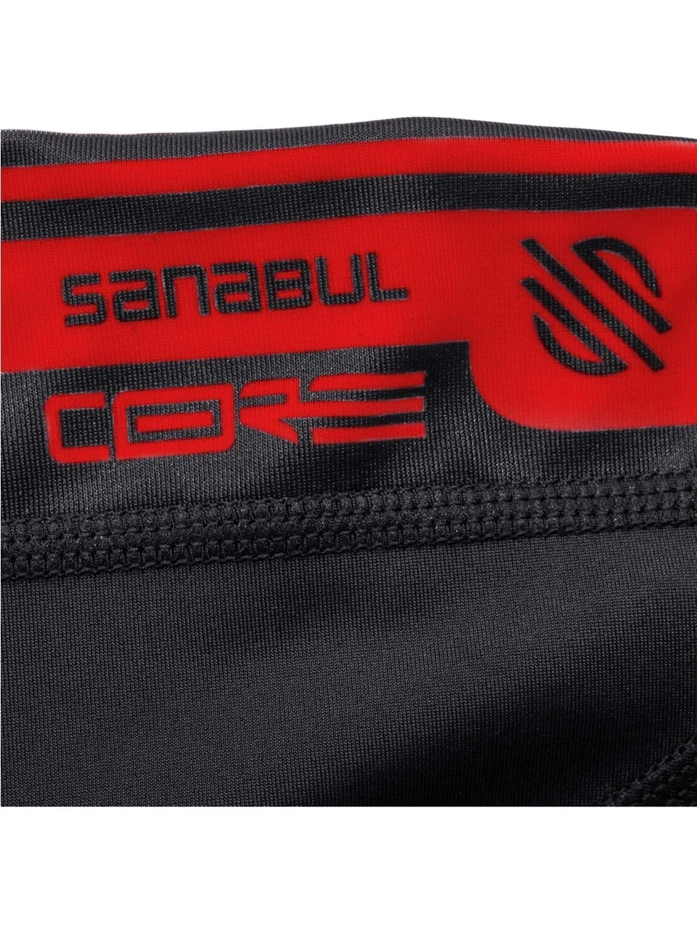 Sanabul Black & Red Long Sleeve Men’s jujutsu rash guard/ workout top
